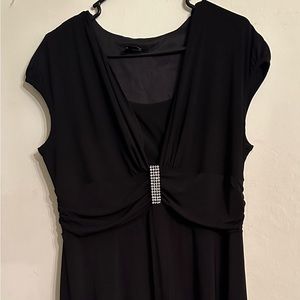 Black cocktail dress